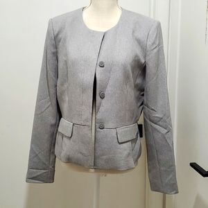 NWOT Calvin Klein Women's Closed Blazer